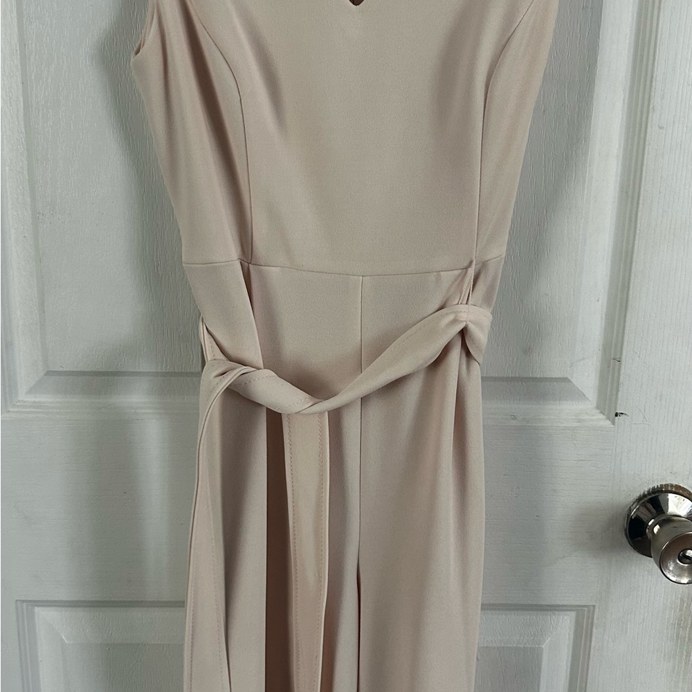 Calvin Klein Beige Midi Dress